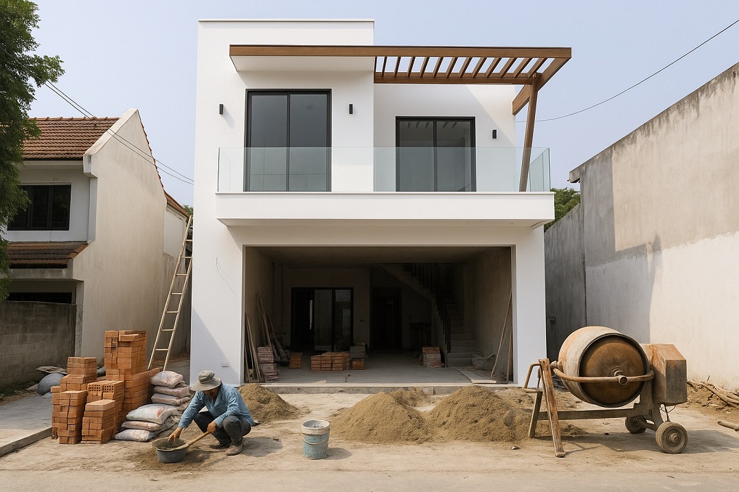 Xây dựng trọn gói nhà phố